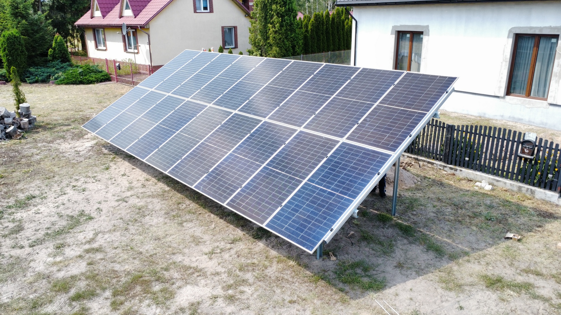 Panel fotowoltaiczny wolnostojący